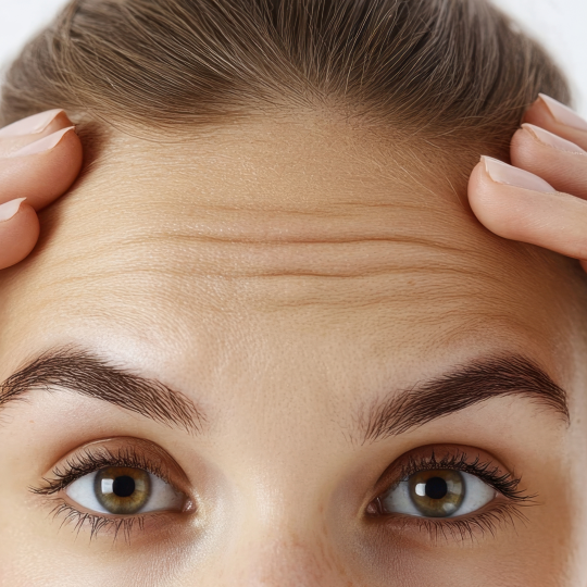 Forehead Fine Lines